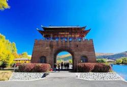  Introduction to the Scenic Spots of the Woodcarving Garden in Lindu, China